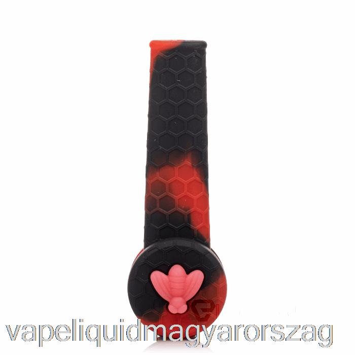 Stratus Trio Szilikon Pipa Bíbor (fekete/piros) Vape Toll